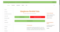Desktop Screenshot of budaikozepiskola.hu